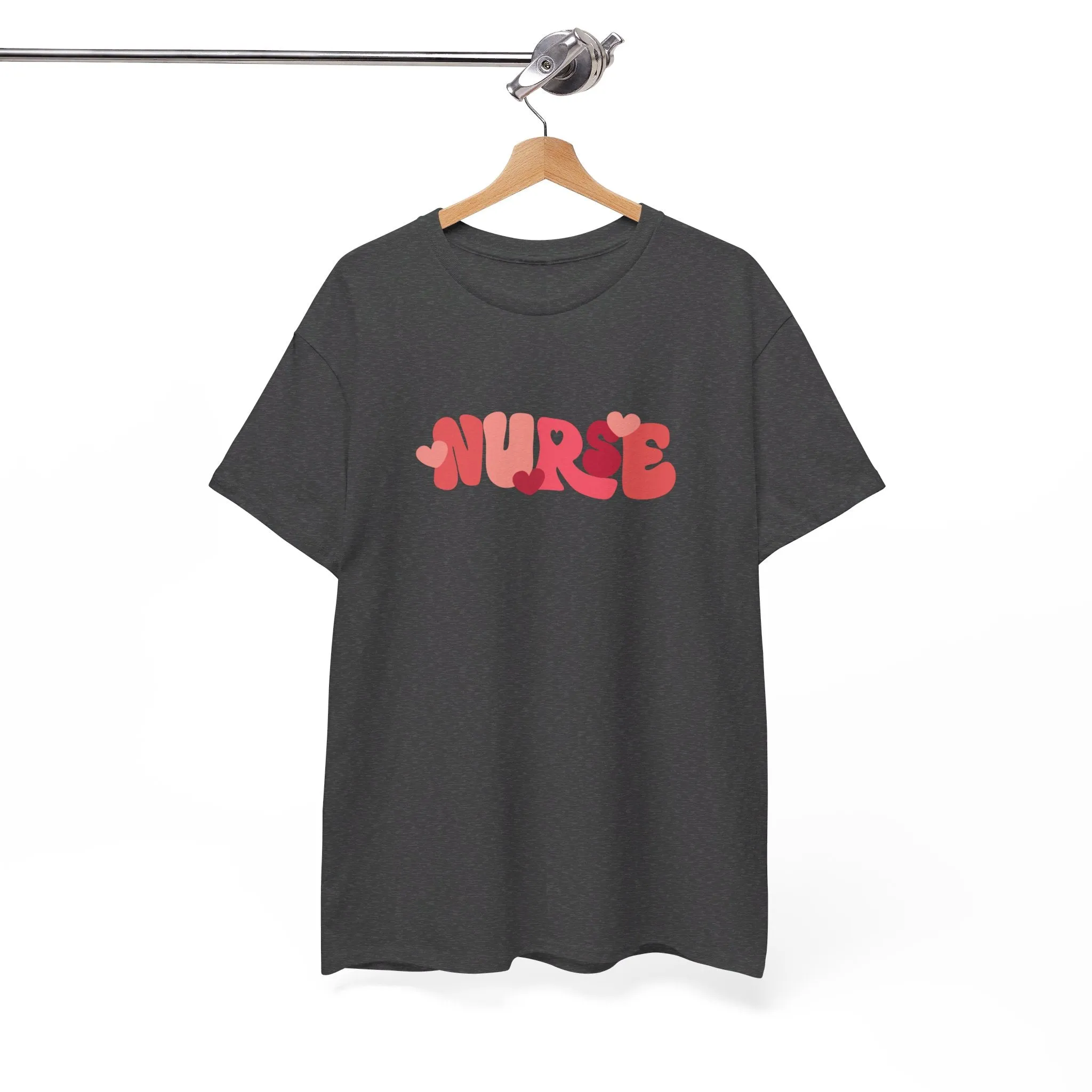 Nurse Valentines Day Unisex Heavy Cotton Tee