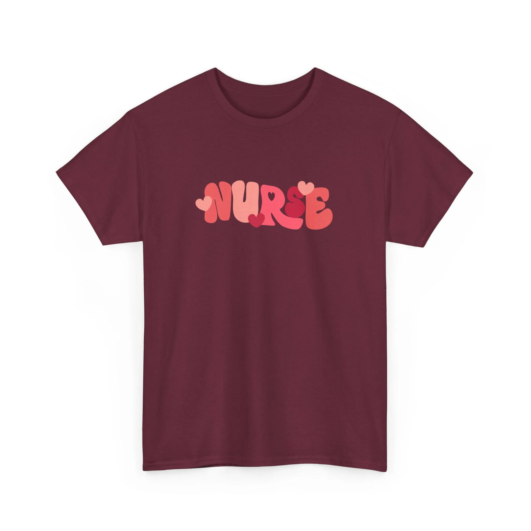 Nurse Valentines Day Unisex Heavy Cotton Tee