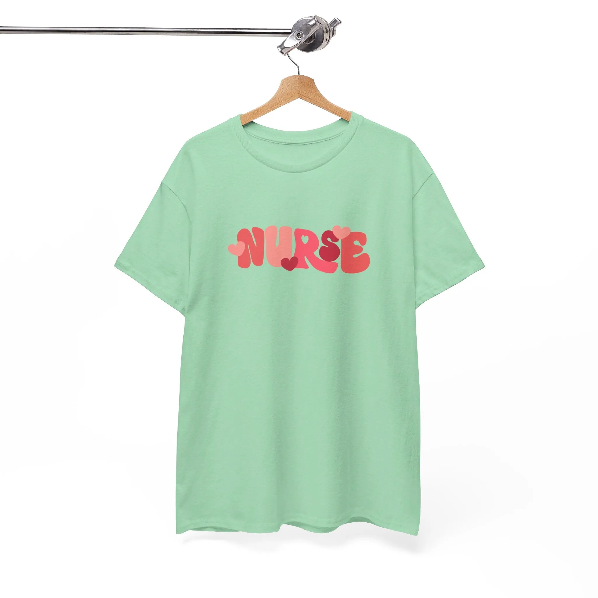 Nurse Valentines Day Unisex Heavy Cotton Tee