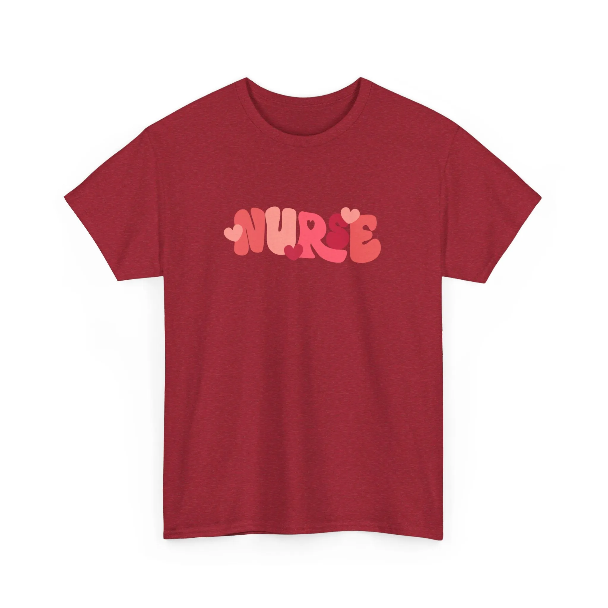 Nurse Valentines Day Unisex Heavy Cotton Tee