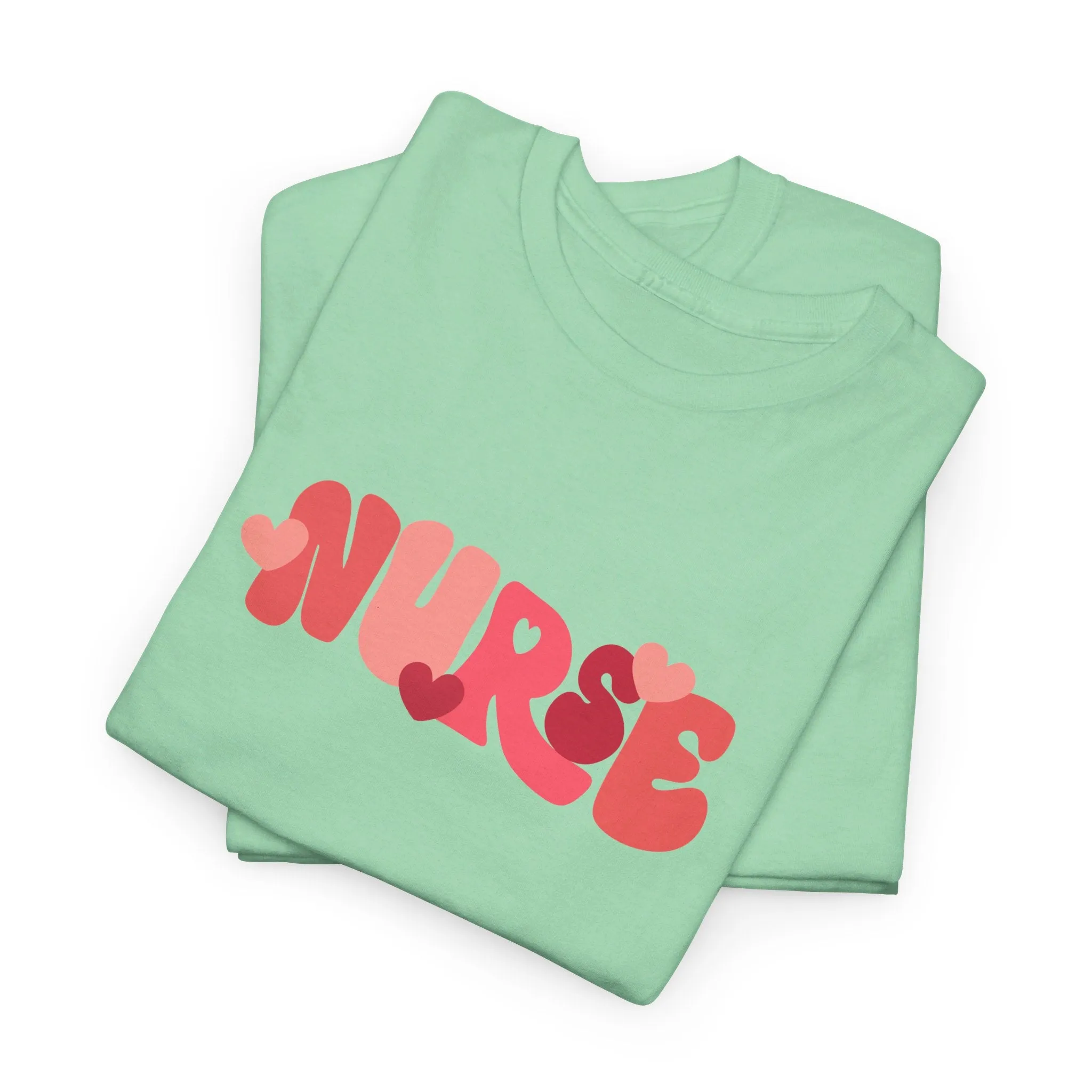 Nurse Valentines Day Unisex Heavy Cotton Tee