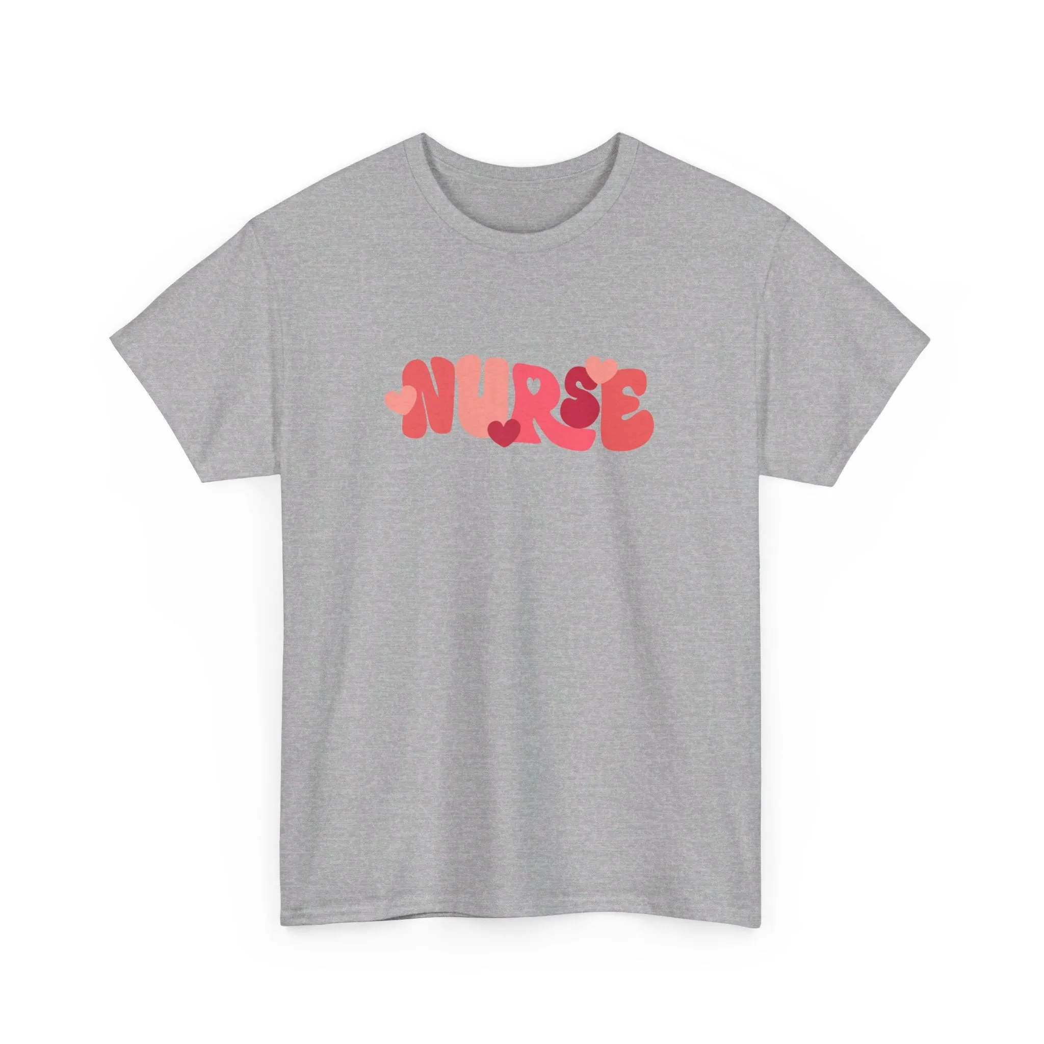 Nurse Valentines Day Unisex Heavy Cotton Tee