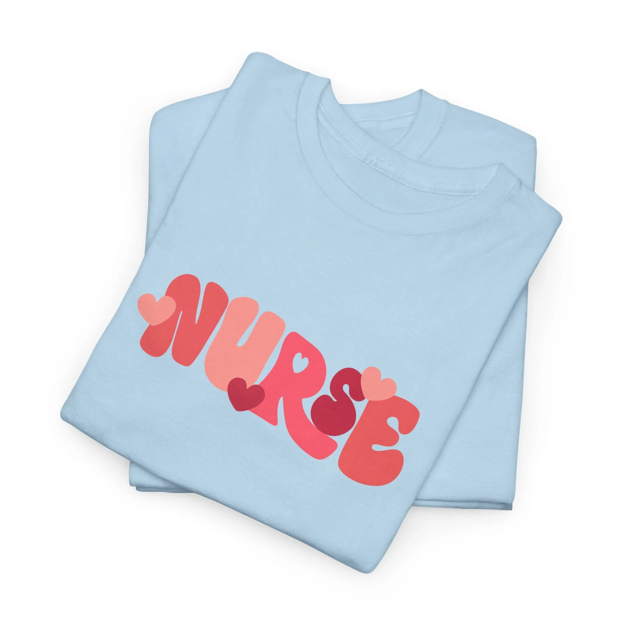 Nurse Valentines Day Unisex Heavy Cotton Tee