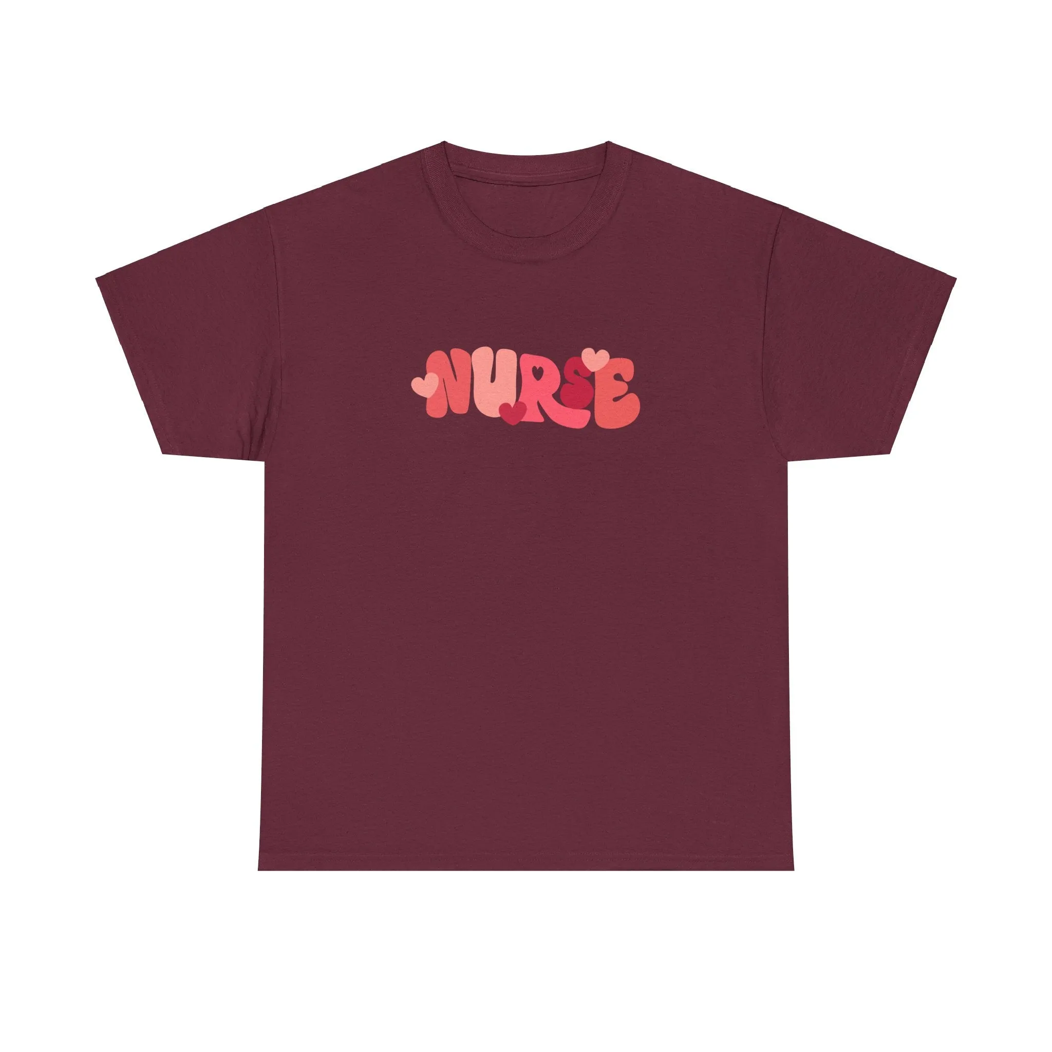 Nurse Valentines Day Unisex Heavy Cotton Tee