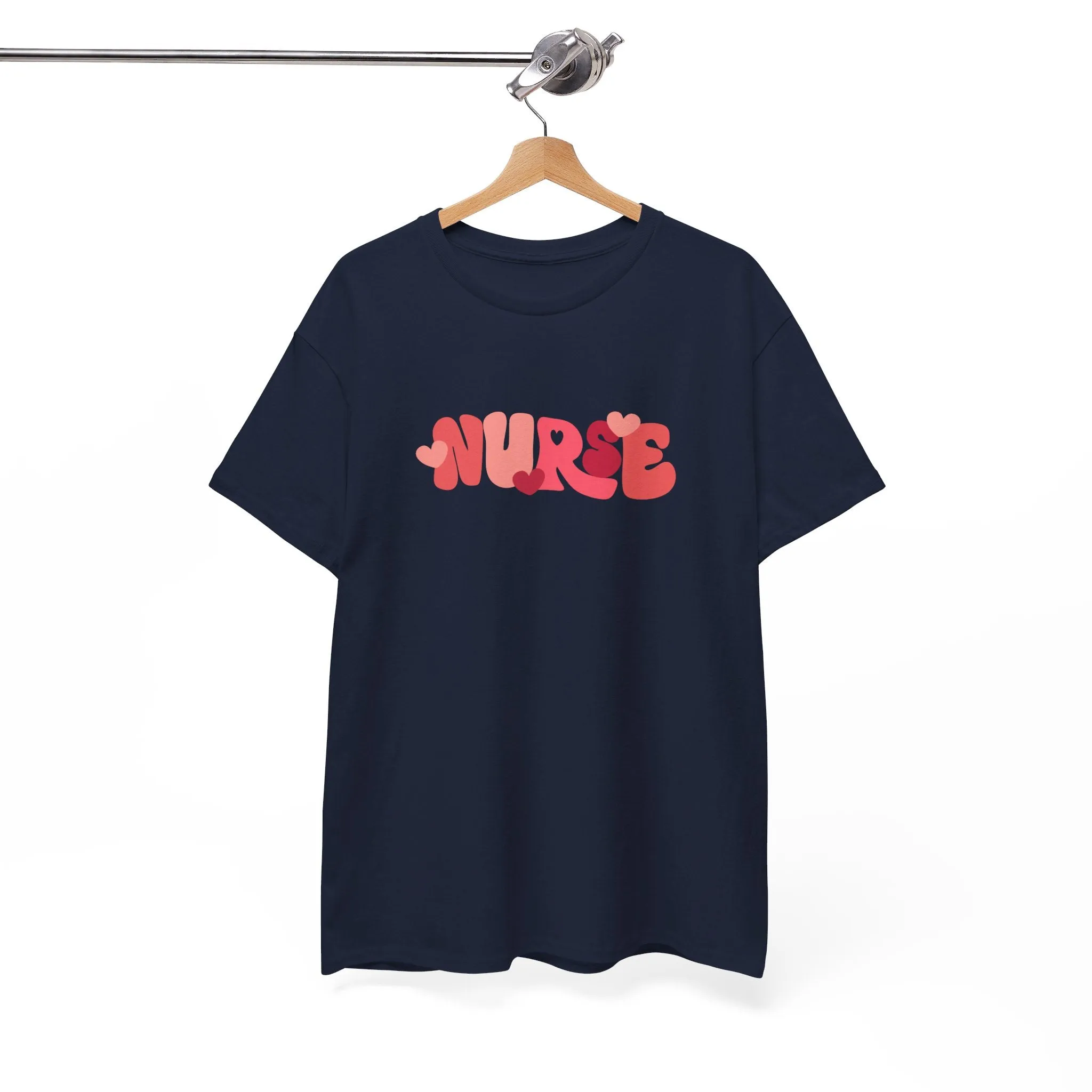 Nurse Valentines Day Unisex Heavy Cotton Tee