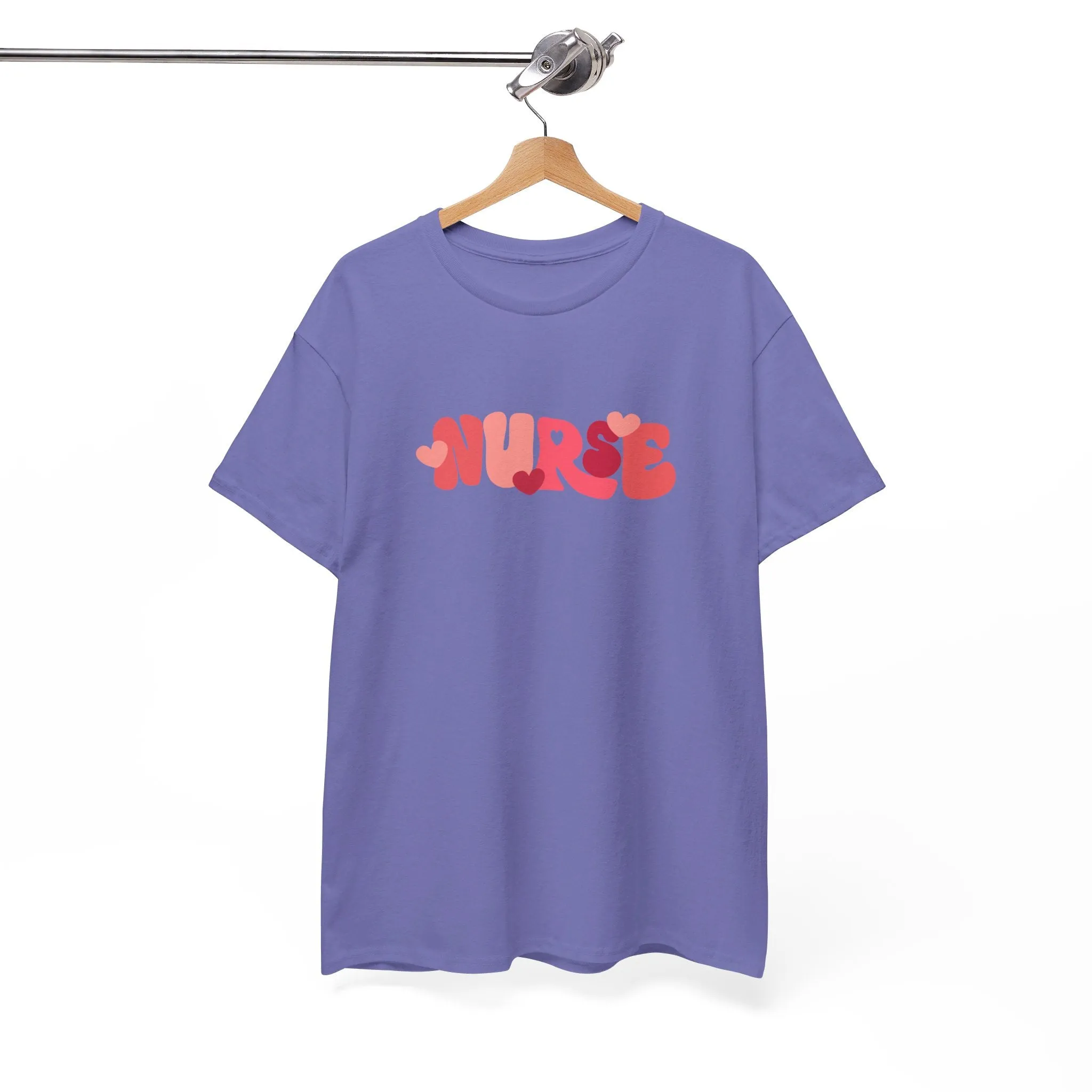 Nurse Valentines Day Unisex Heavy Cotton Tee