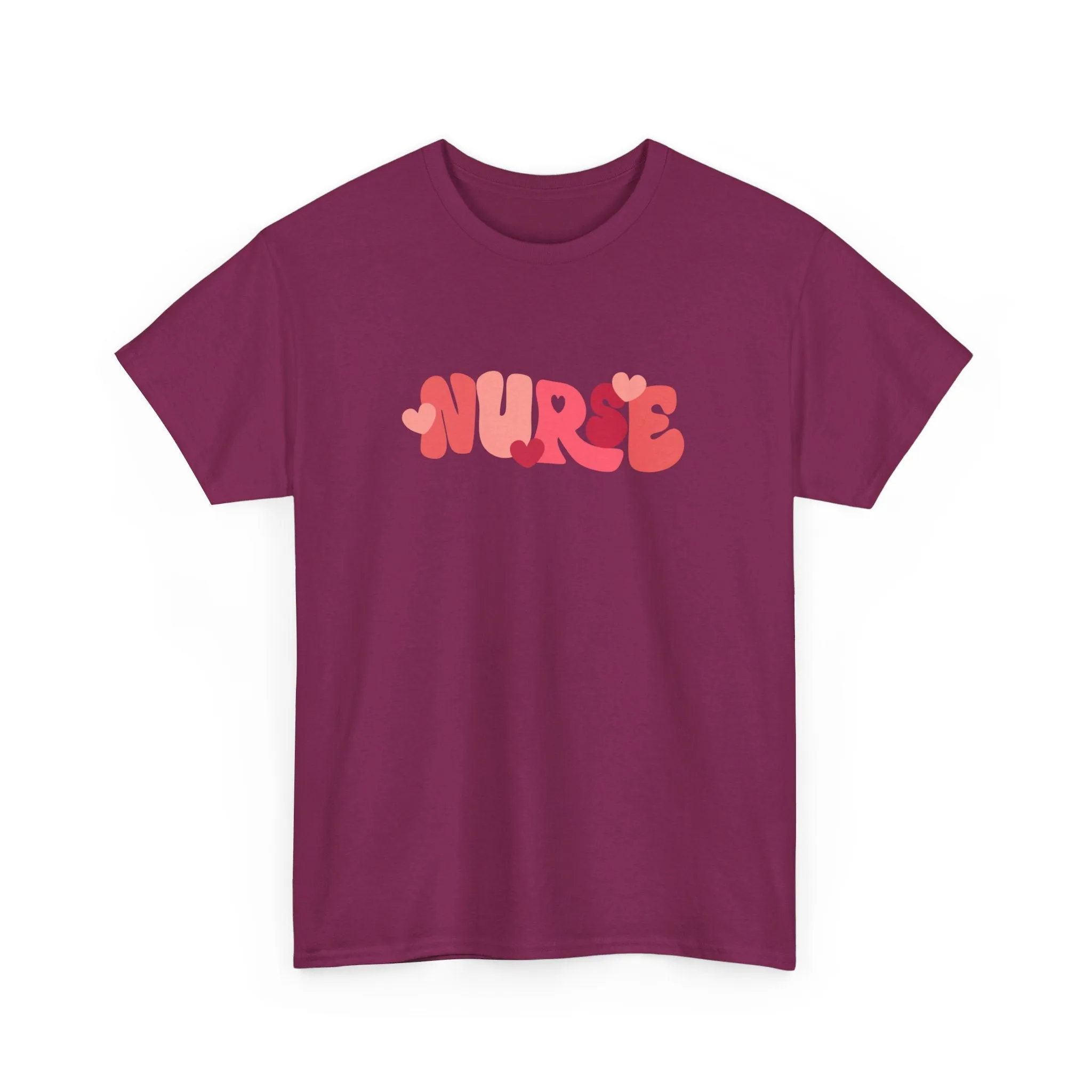 Nurse Valentines Day Unisex Heavy Cotton Tee