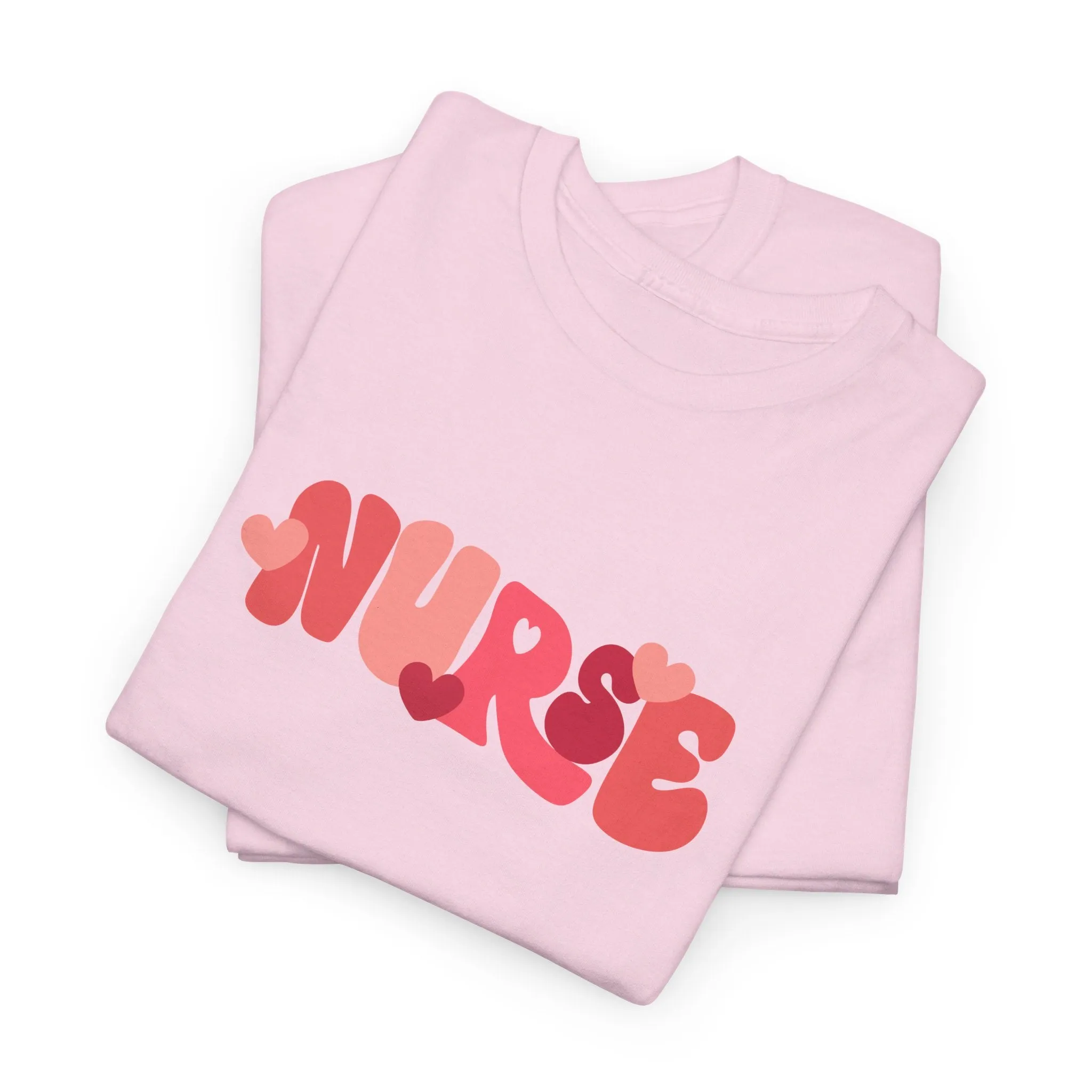 Nurse Valentines Day Unisex Heavy Cotton Tee