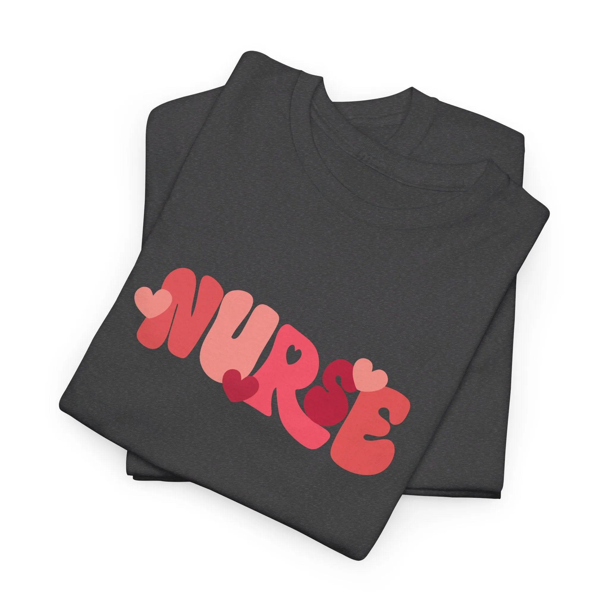 Nurse Valentines Day Unisex Heavy Cotton Tee