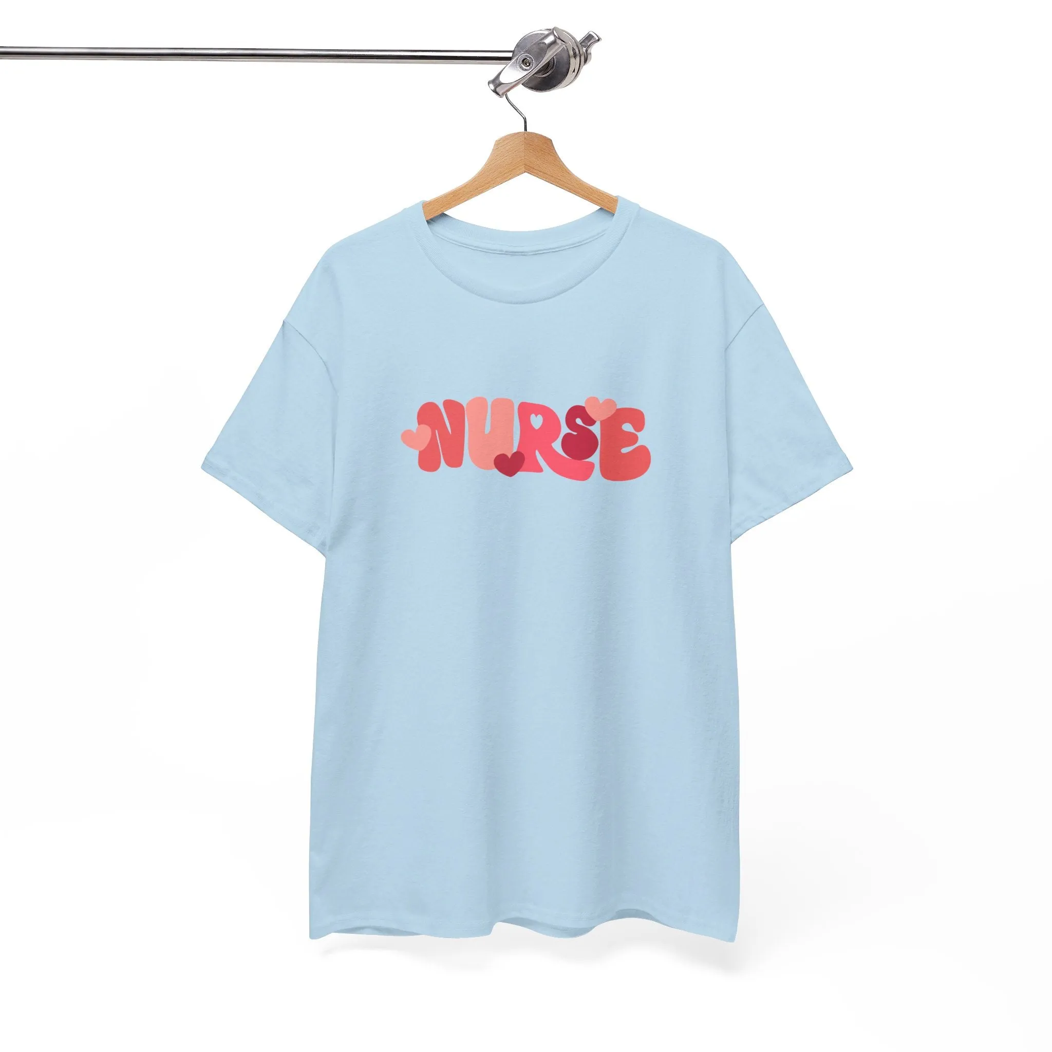 Nurse Valentines Day Unisex Heavy Cotton Tee