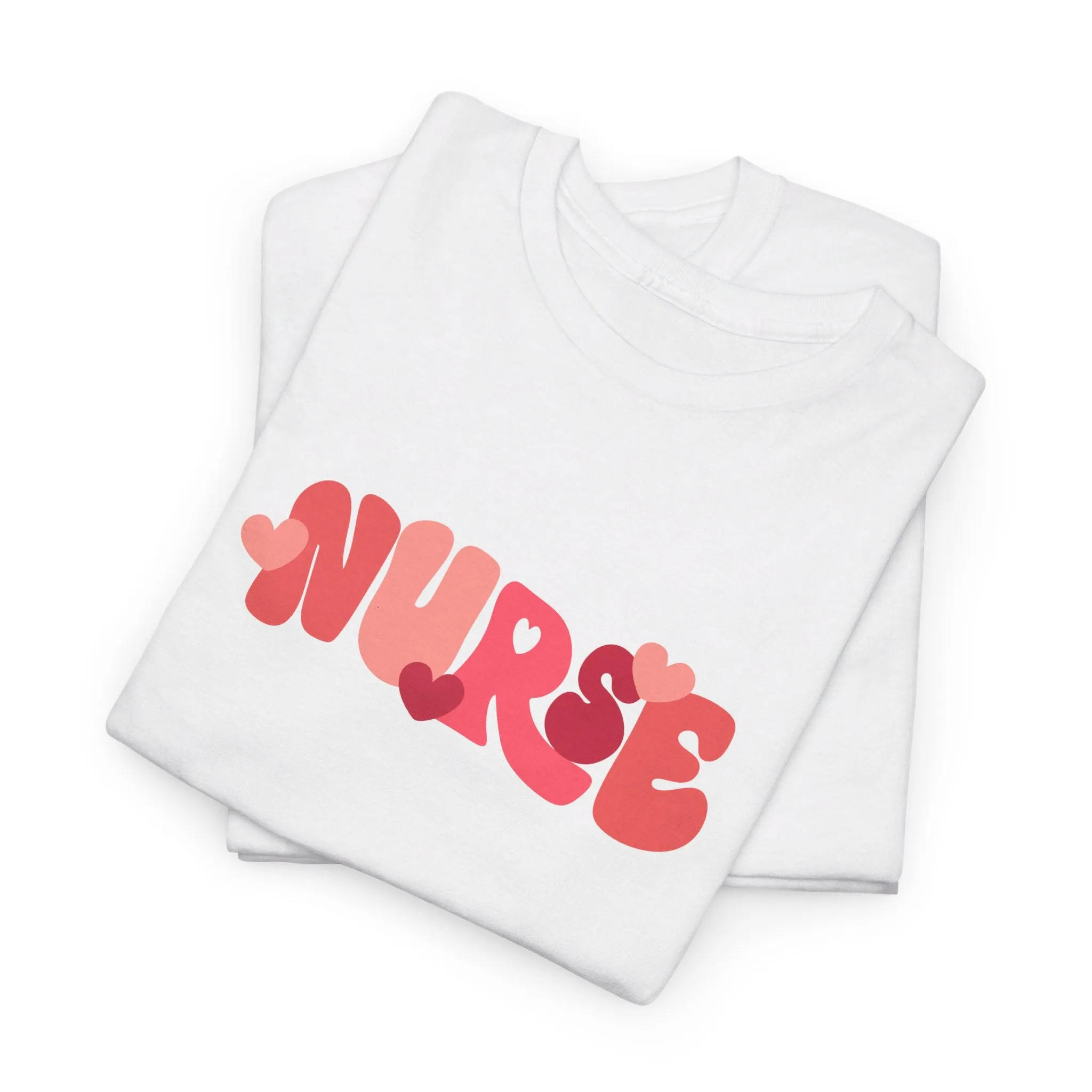 Nurse Valentines Day Unisex Heavy Cotton Tee