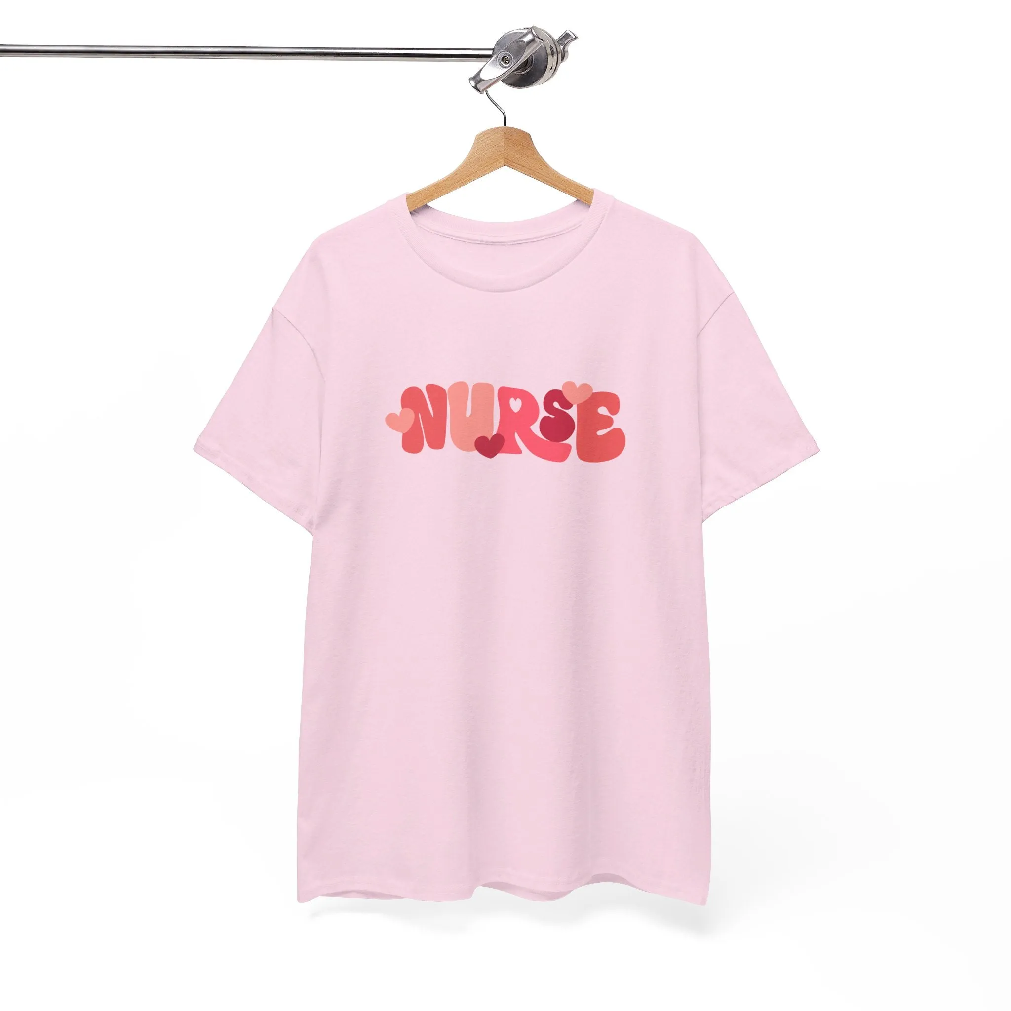 Nurse Valentines Day Unisex Heavy Cotton Tee