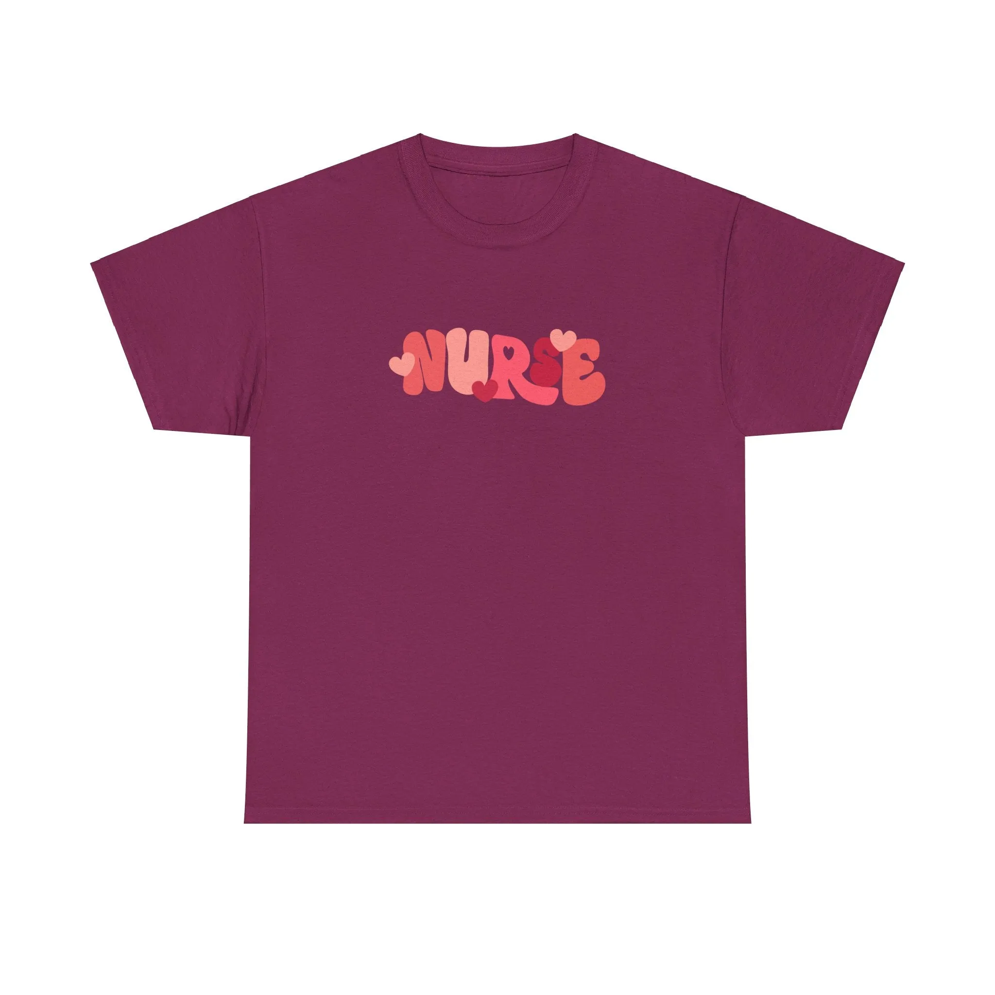 Nurse Valentines Day Unisex Heavy Cotton Tee
