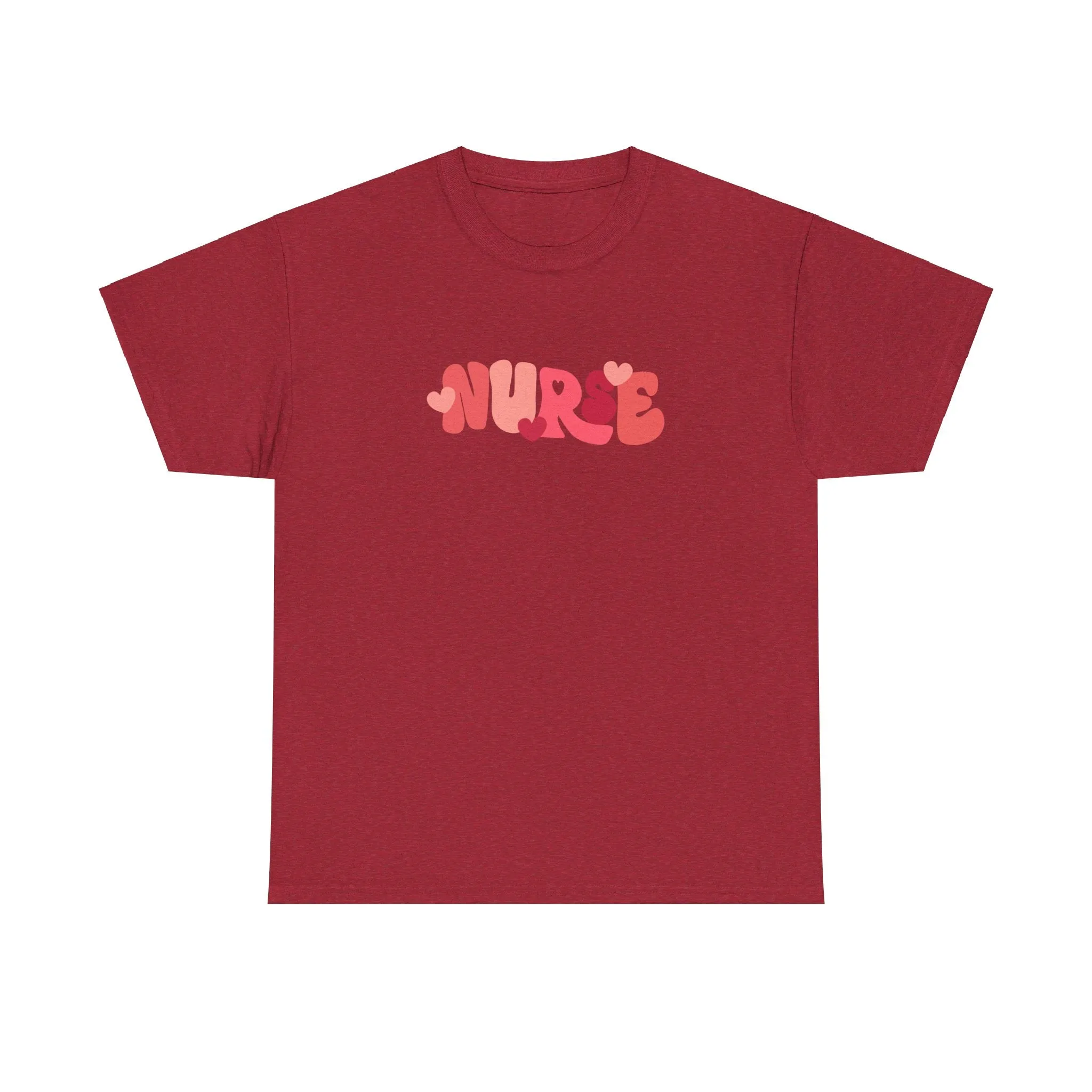 Nurse Valentines Day Unisex Heavy Cotton Tee