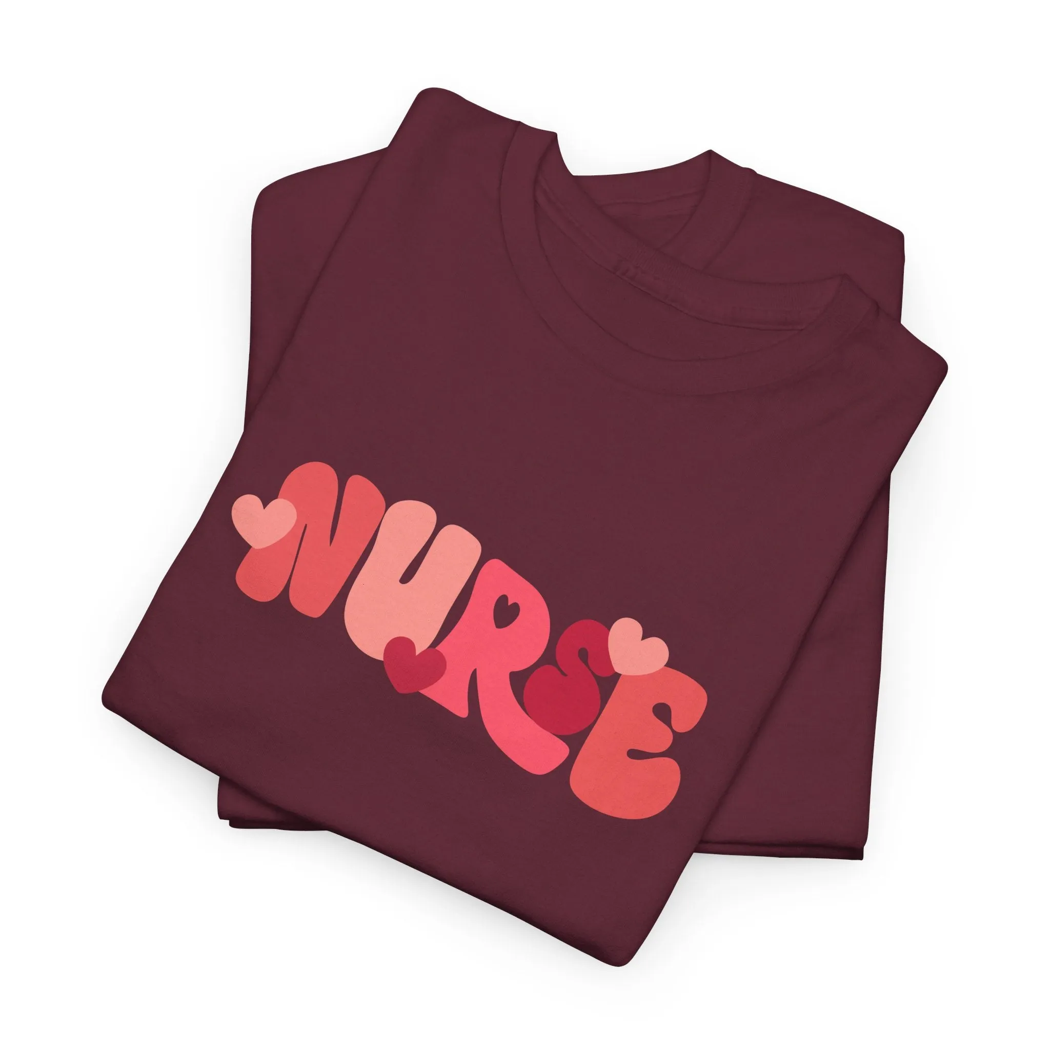 Nurse Valentines Day Unisex Heavy Cotton Tee