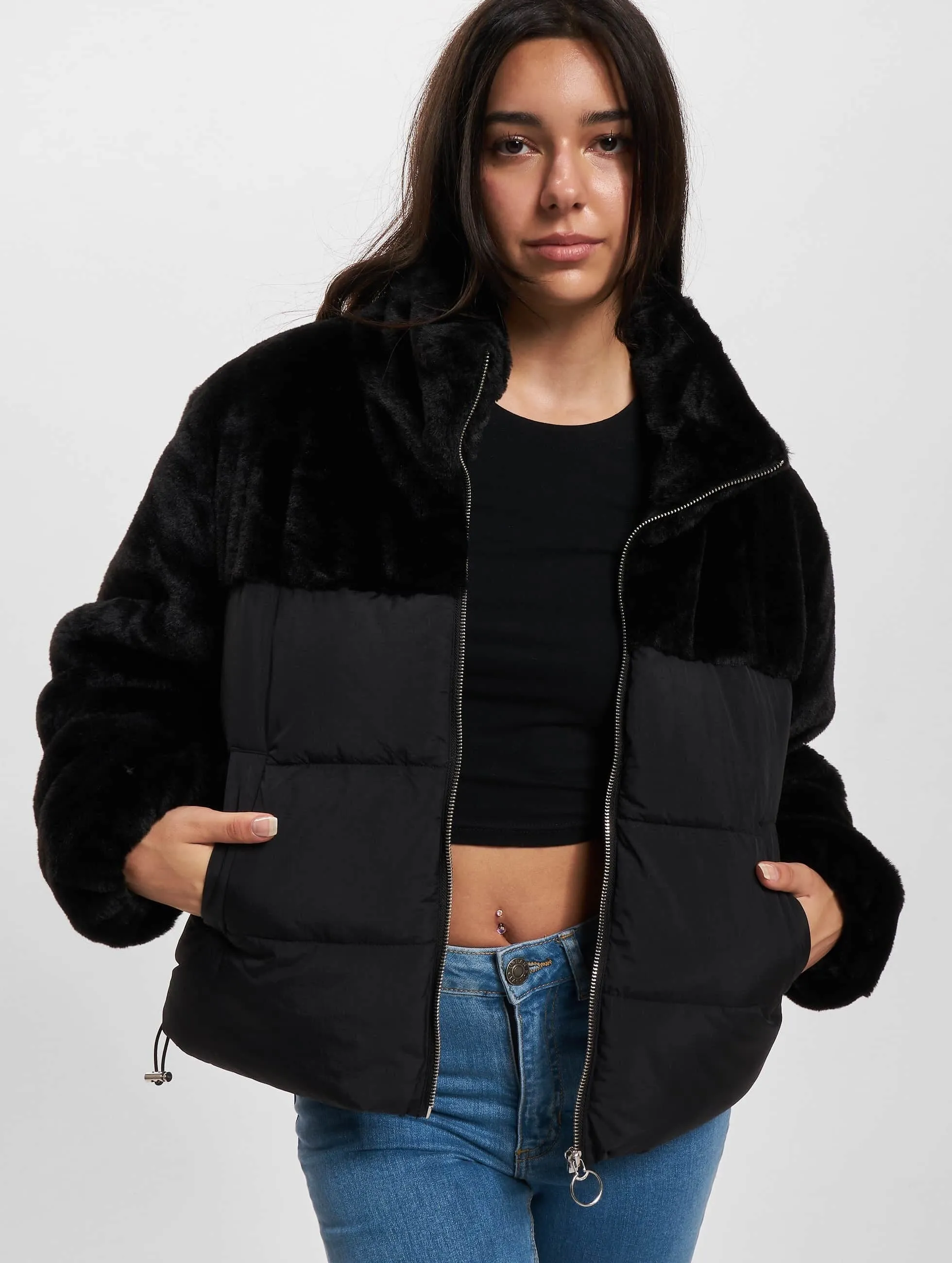ONLY Wanja Fur Puffer Jacket