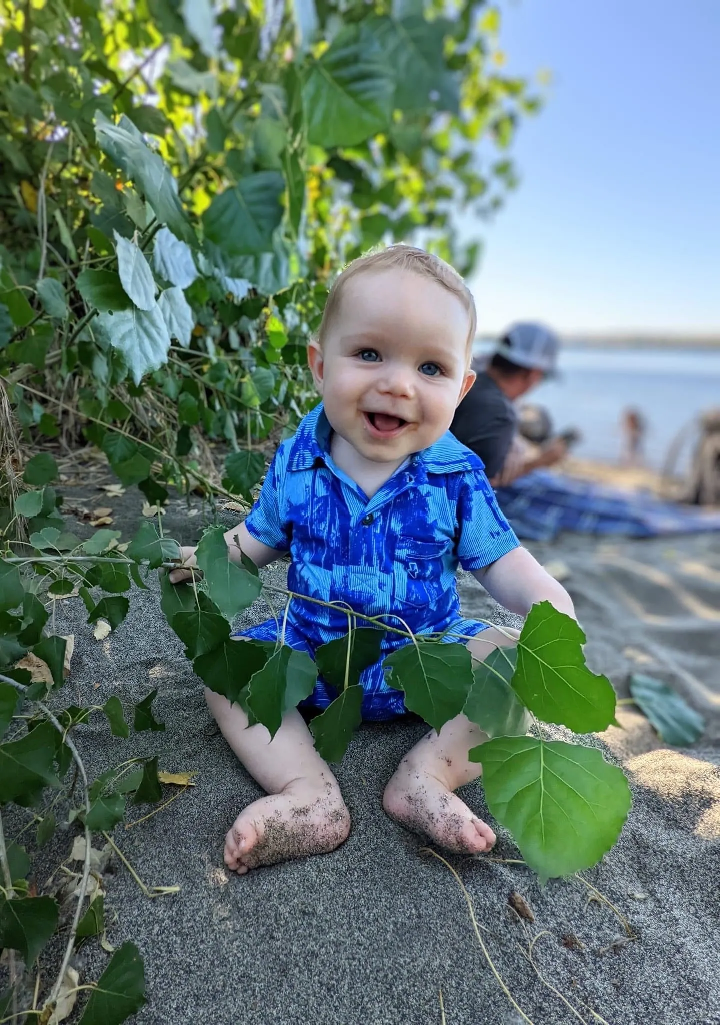Palms Polo Romper