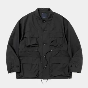Paper Touch Feather Blouson (Off Black) / MW-SH24102