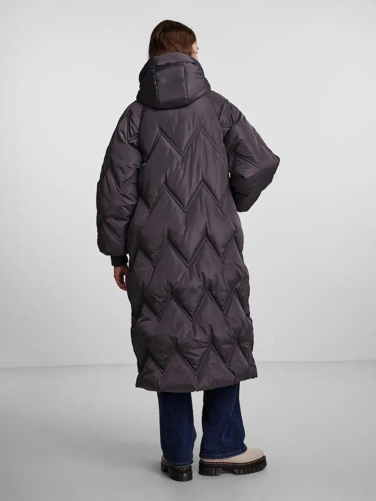 Pieces Jocelyn -  Lang puffer jakke