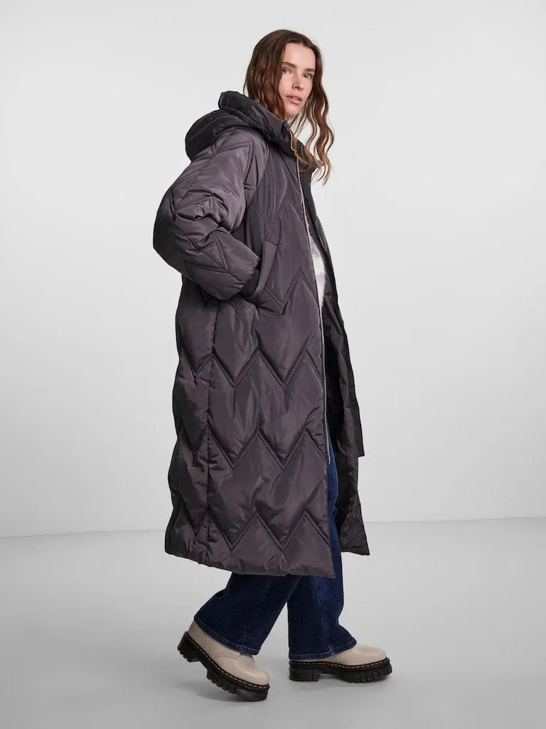 Pieces Jocelyn -  Lang puffer jakke
