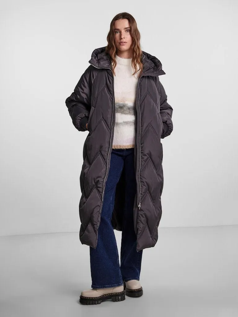 Pieces Jocelyn -  Lang puffer jakke