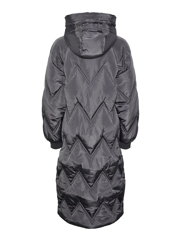 Pieces Jocelyn -  Lang puffer jakke