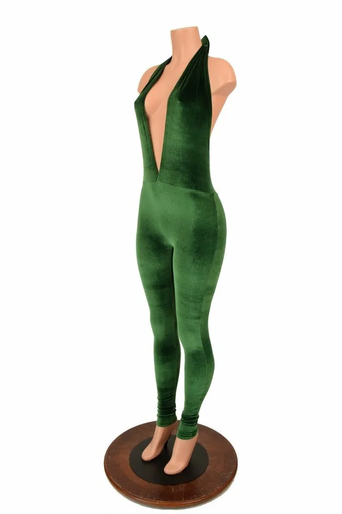 "Josie" Halter Top Catsuit