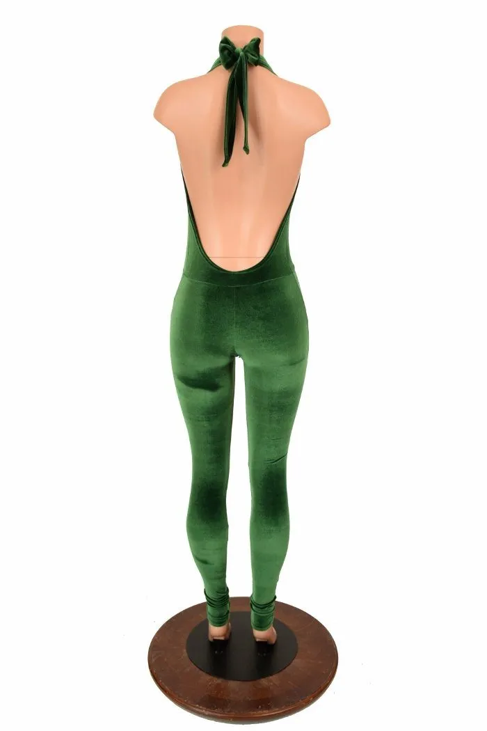 "Josie" Halter Top Catsuit