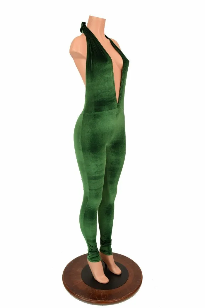 "Josie" Halter Top Catsuit