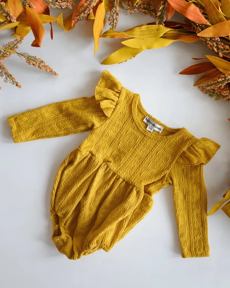 Rhodes Bubble Romper  - Tacha Cable