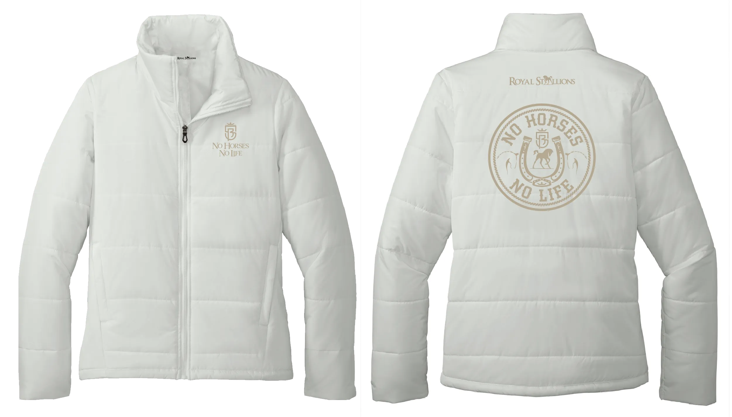 Royal Puffer Jacket