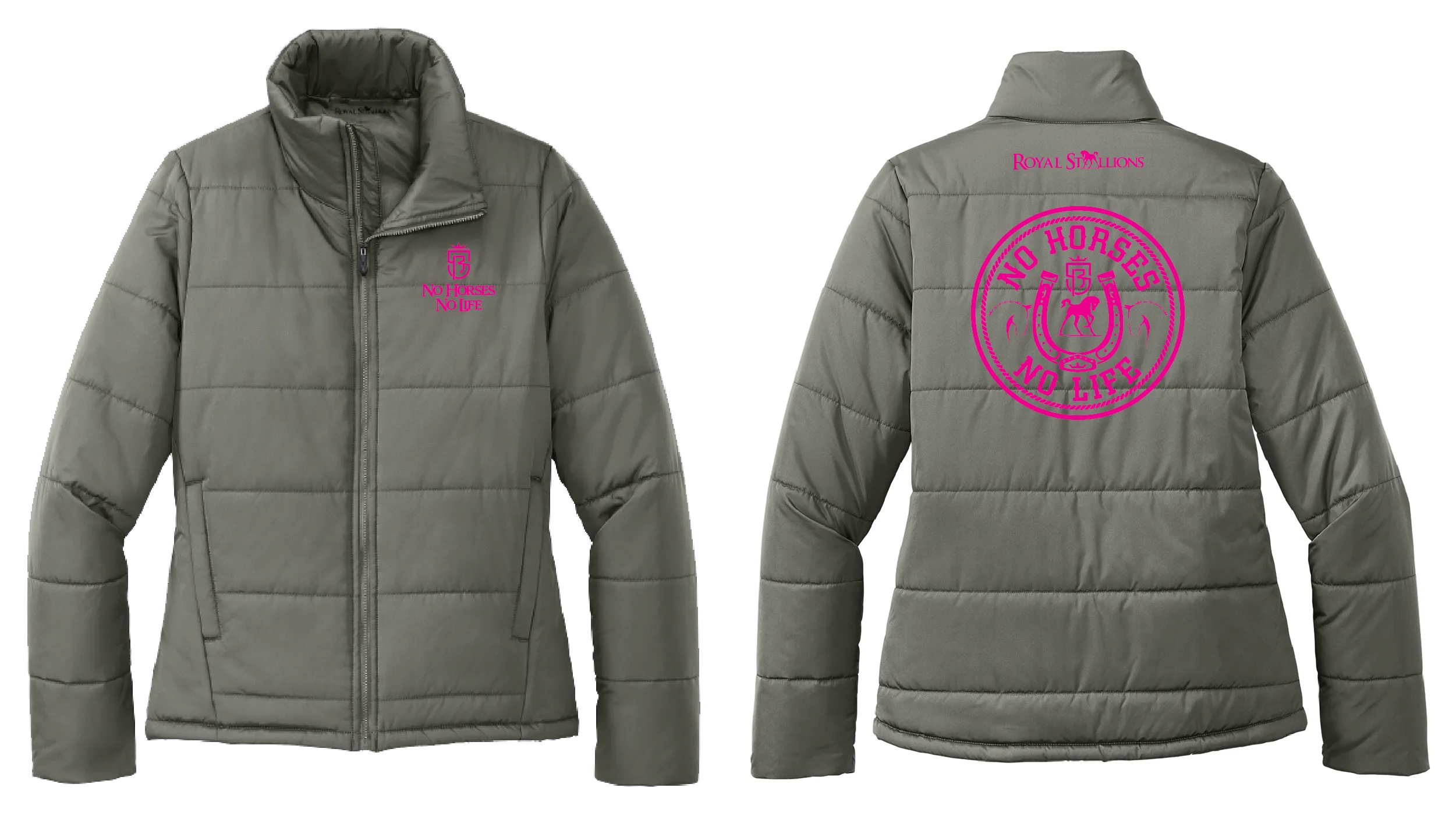 Royal Puffer Jacket