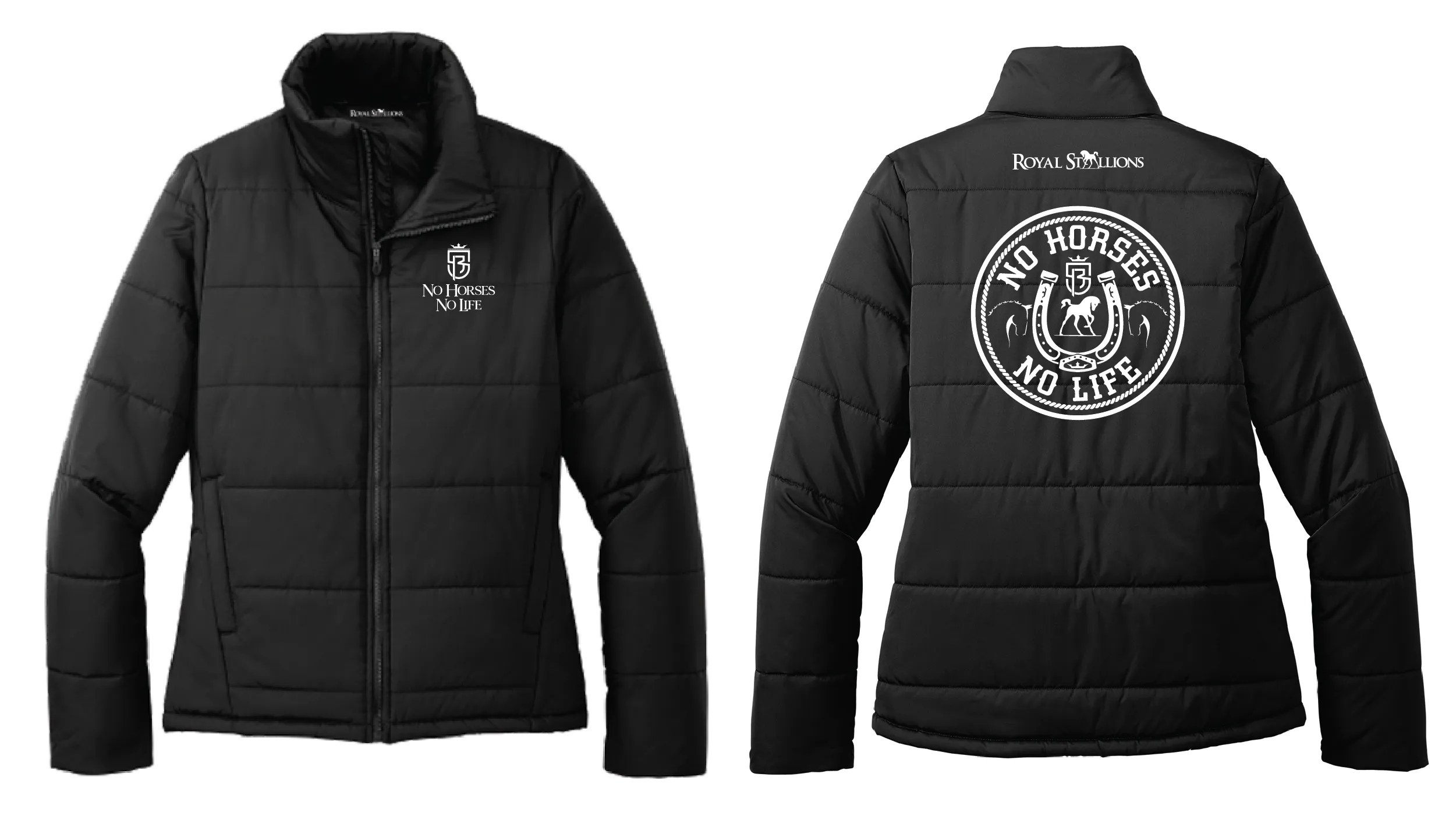Royal Puffer Jacket
