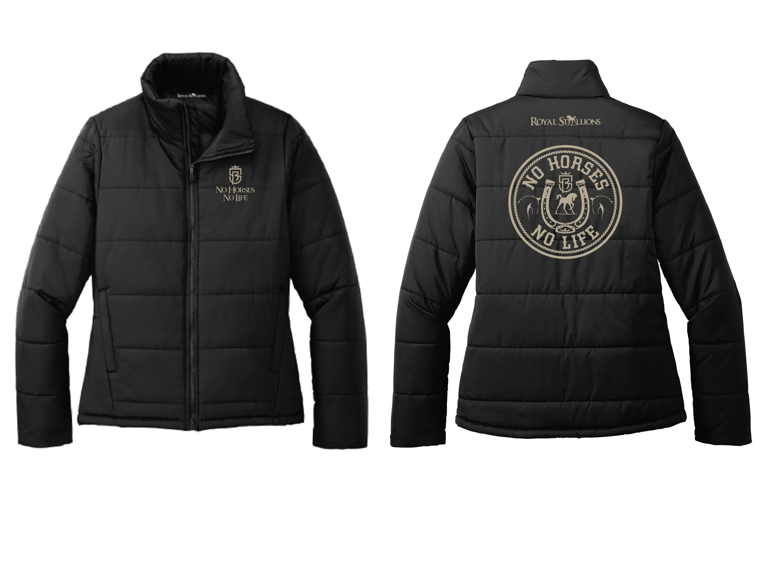 Royal Puffer Jacket