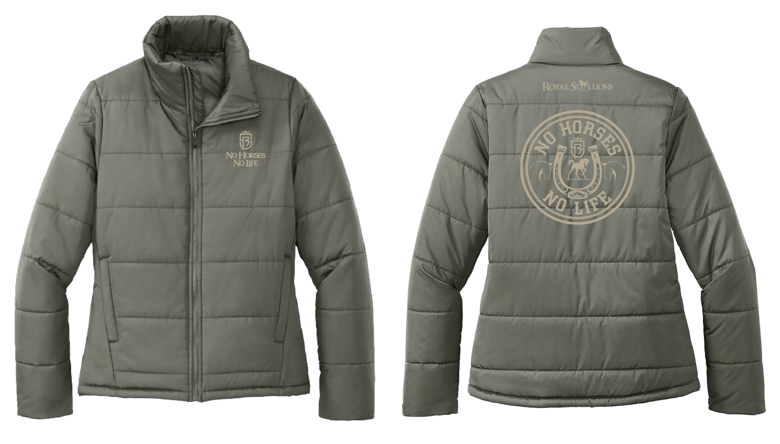 Royal Puffer Jacket