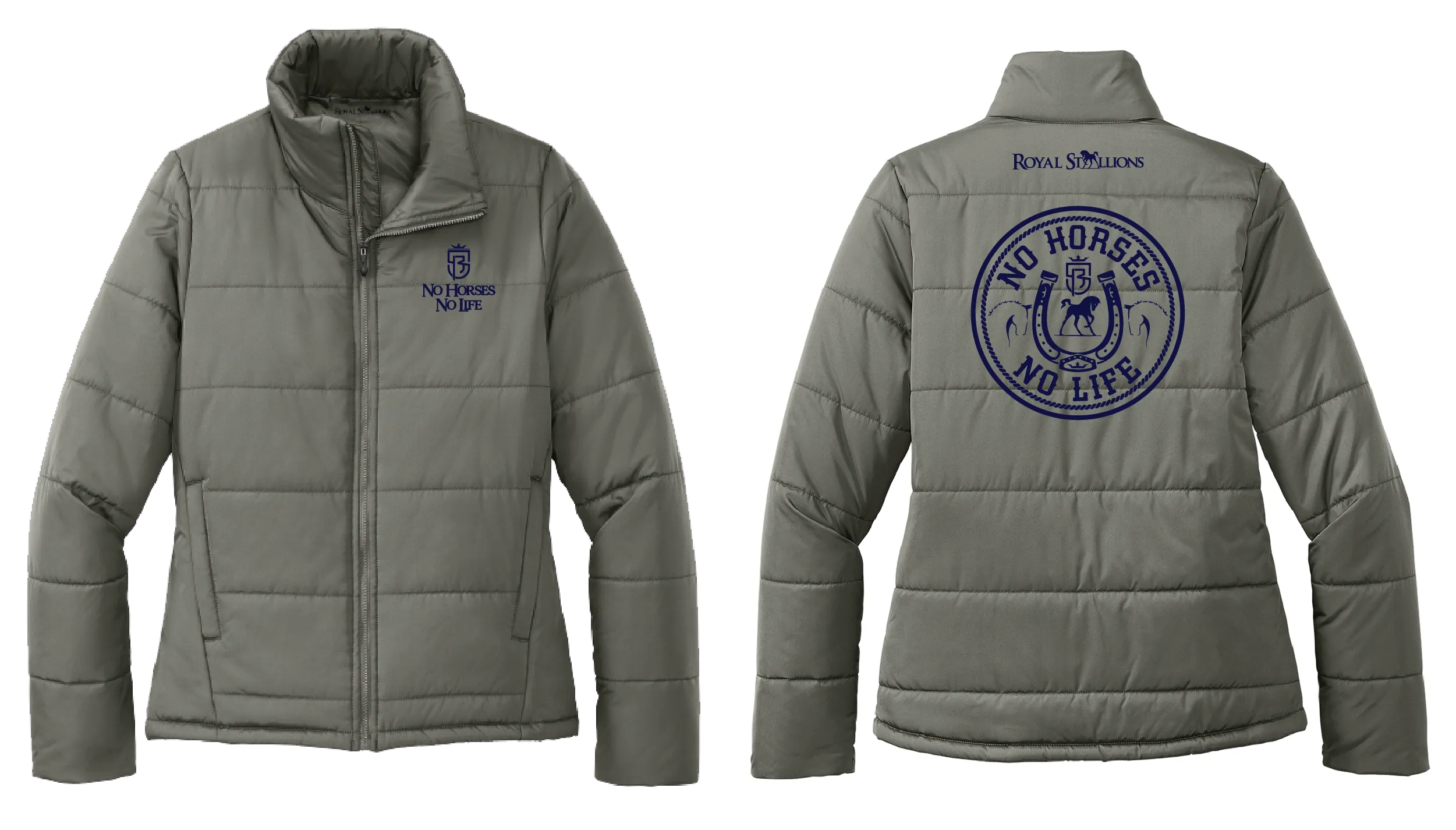 Royal Puffer Jacket