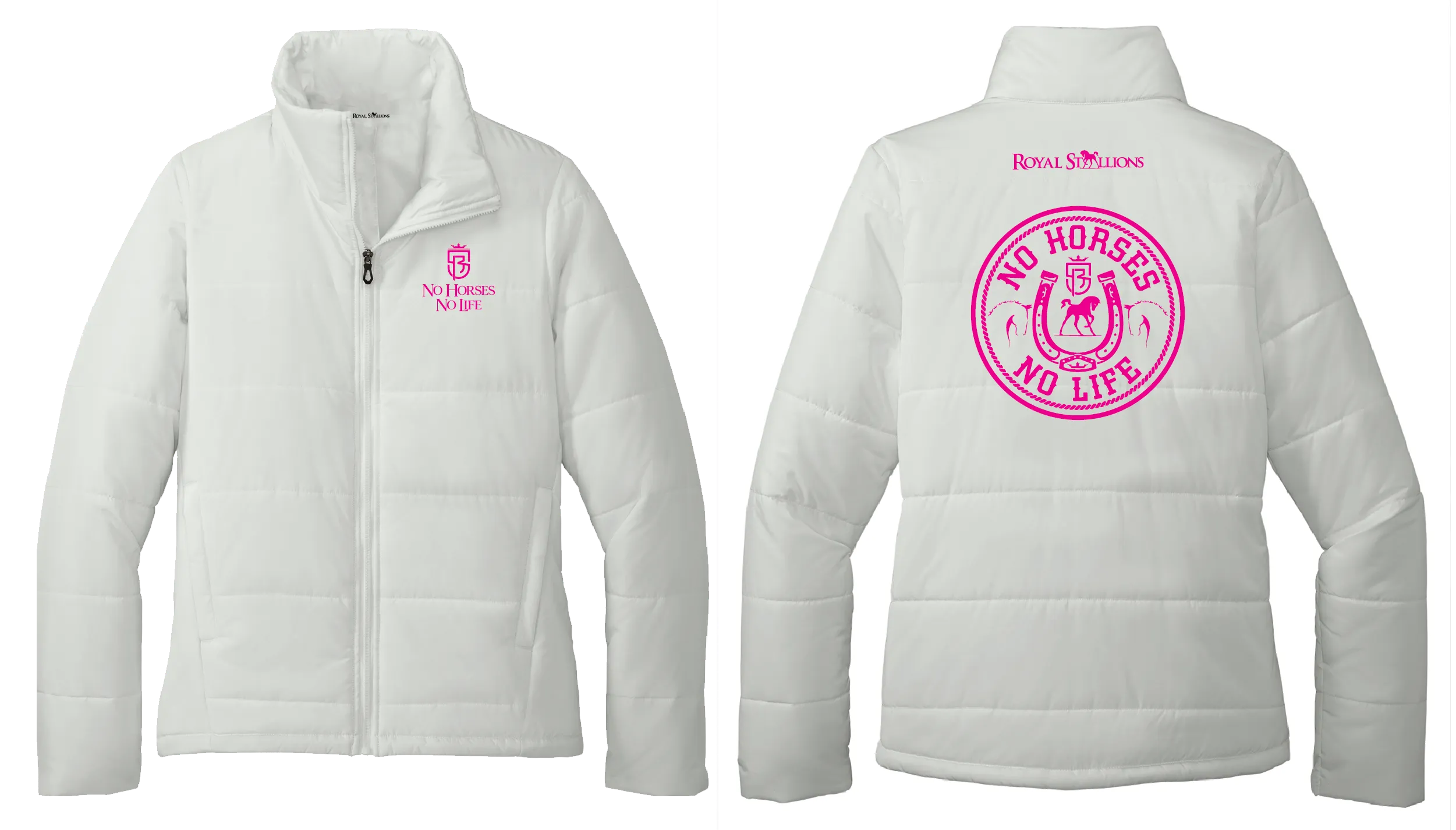 Royal Puffer Jacket