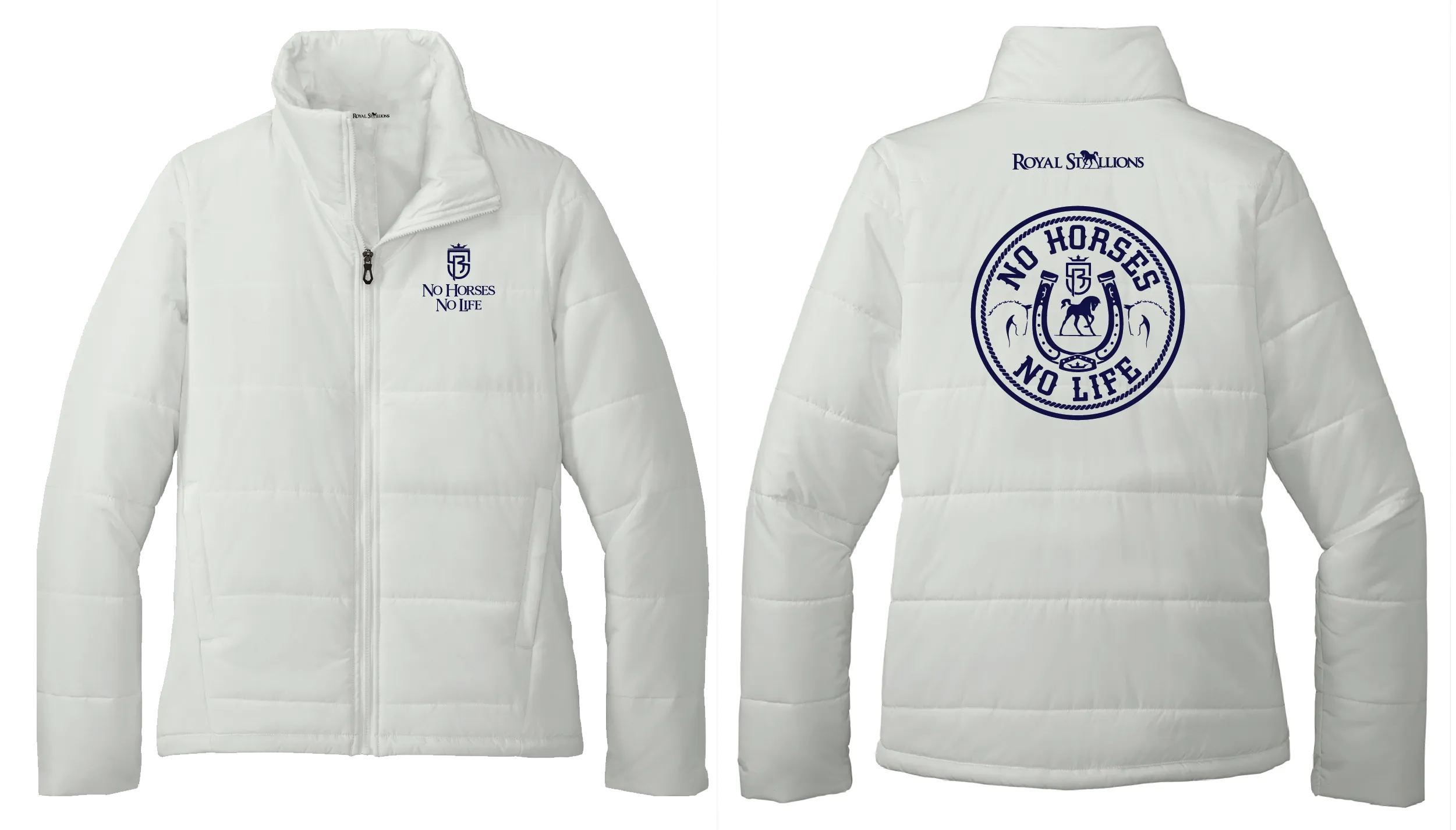 Royal Puffer Jacket