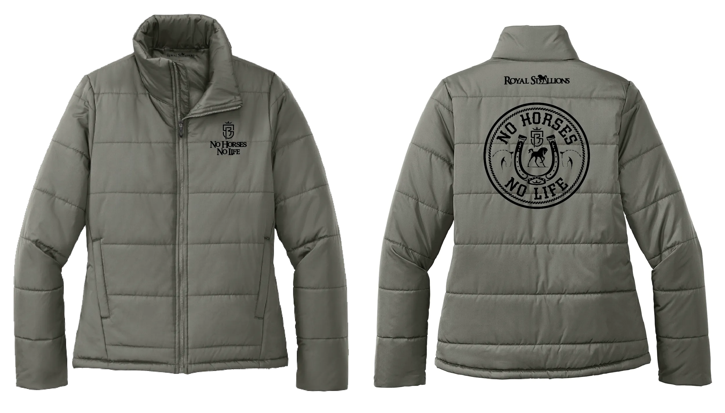 Royal Puffer Jacket