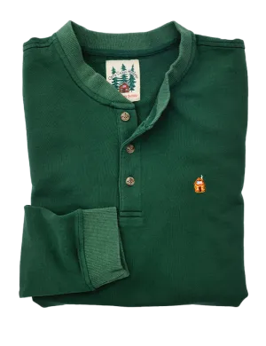 Rustic Cabin Pine Henley