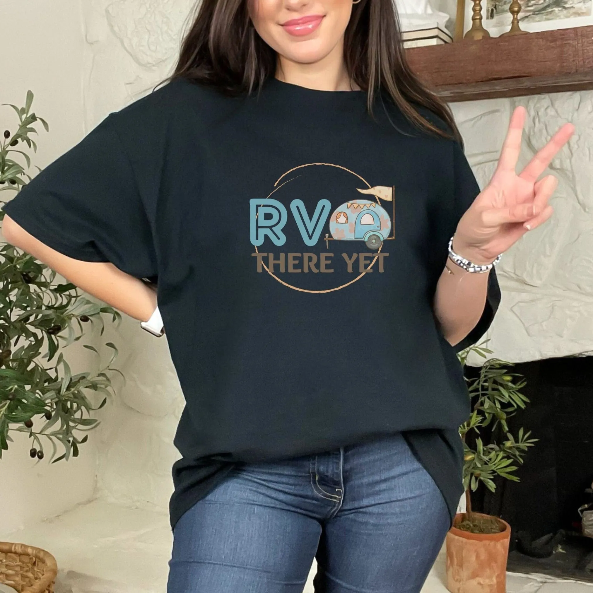 Rv There Yet Shirt, Camper Shirt, Travel Shirt, Camping Shirt, Funny Shirt, Shirts For Women, Vacation Shirt, Retirement Shirt