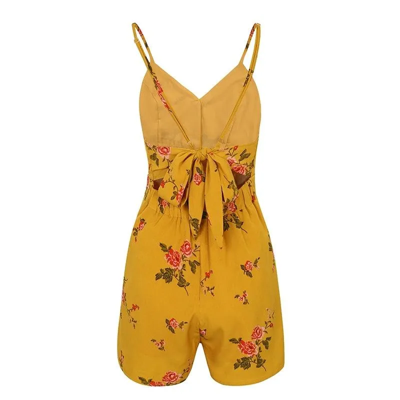 SAMMIE’S SIMPLY CHIC SPAGHETTI STRAP ROMPER