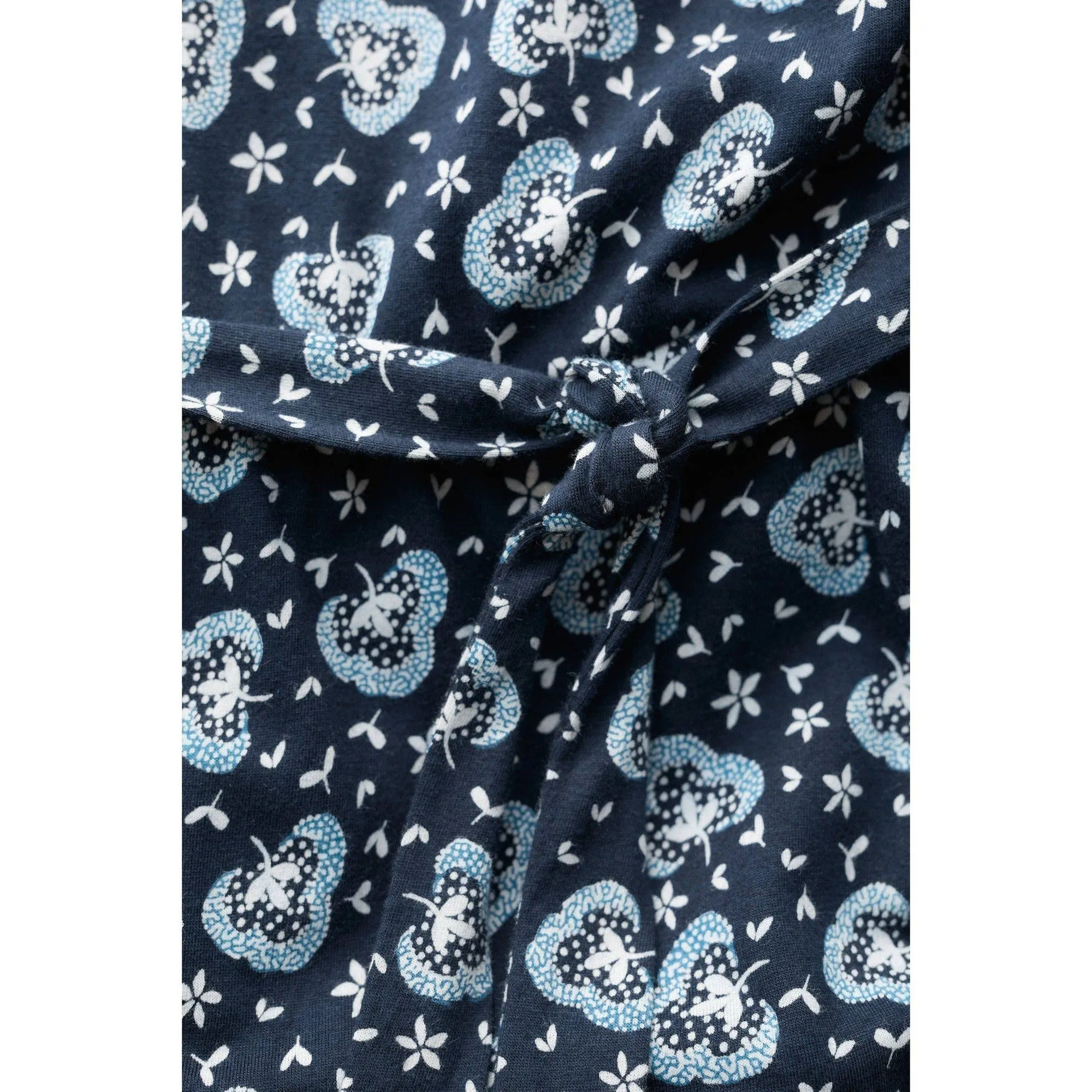 Seasalt Westlight Wide Leg Jersey Jumpsuit Dandelion Head Maritime