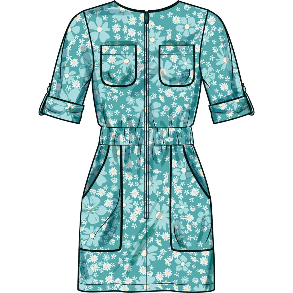 Simplicity Sewing Pattern S9722 Children's and Girls' Jumpsuit, Romper and Dress