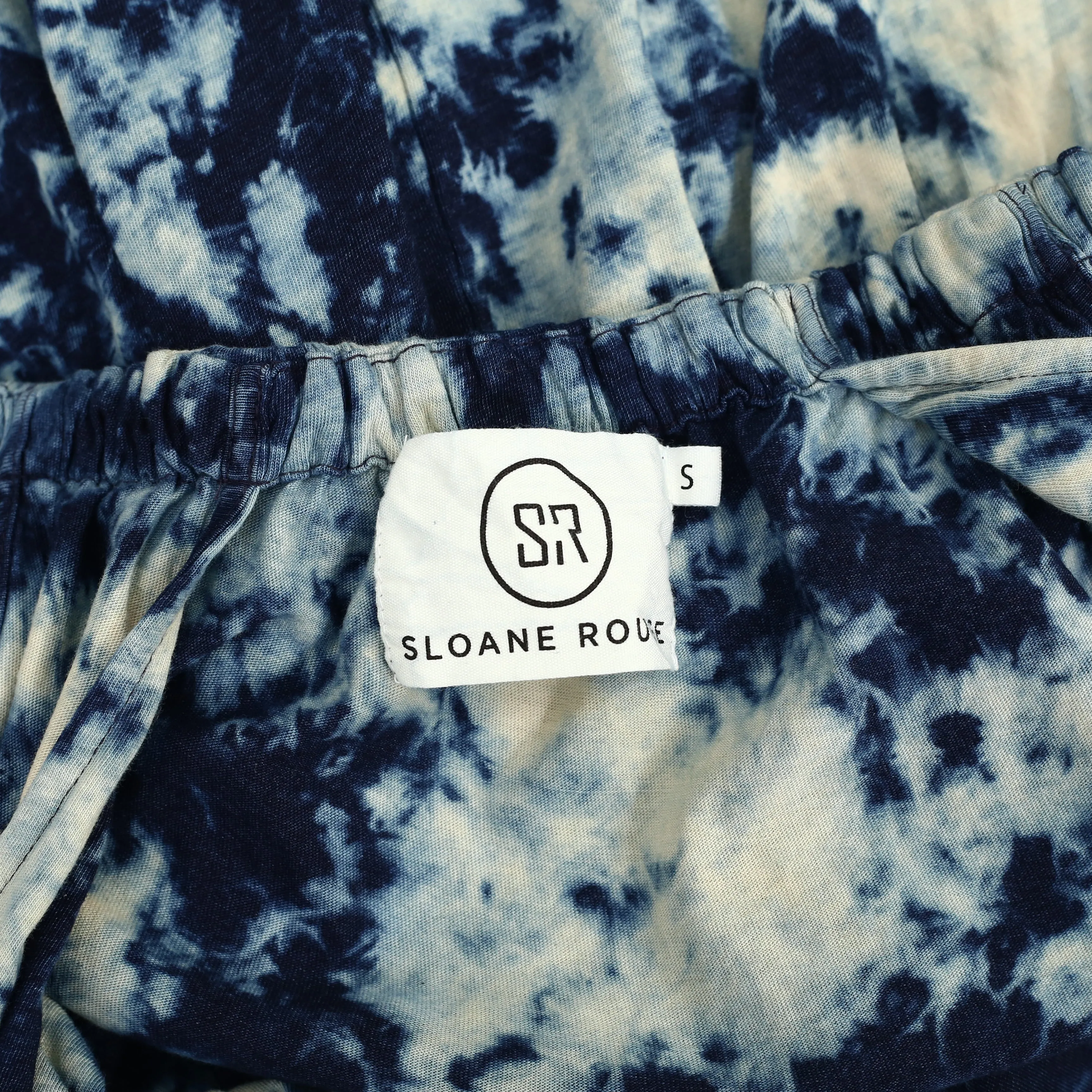 Sloane Rouge Tie Dye Romper Dress