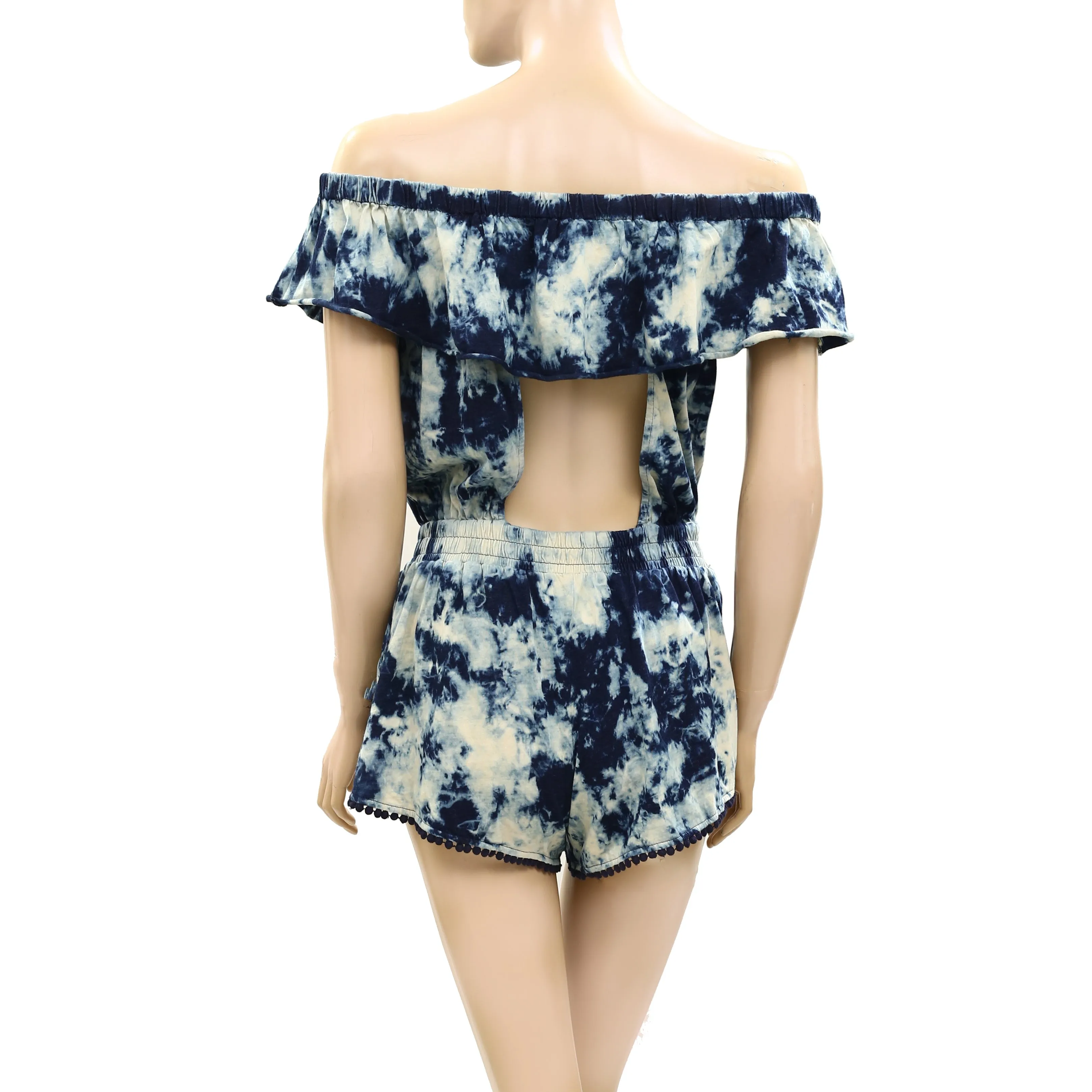 Sloane Rouge Tie Dye Romper Dress