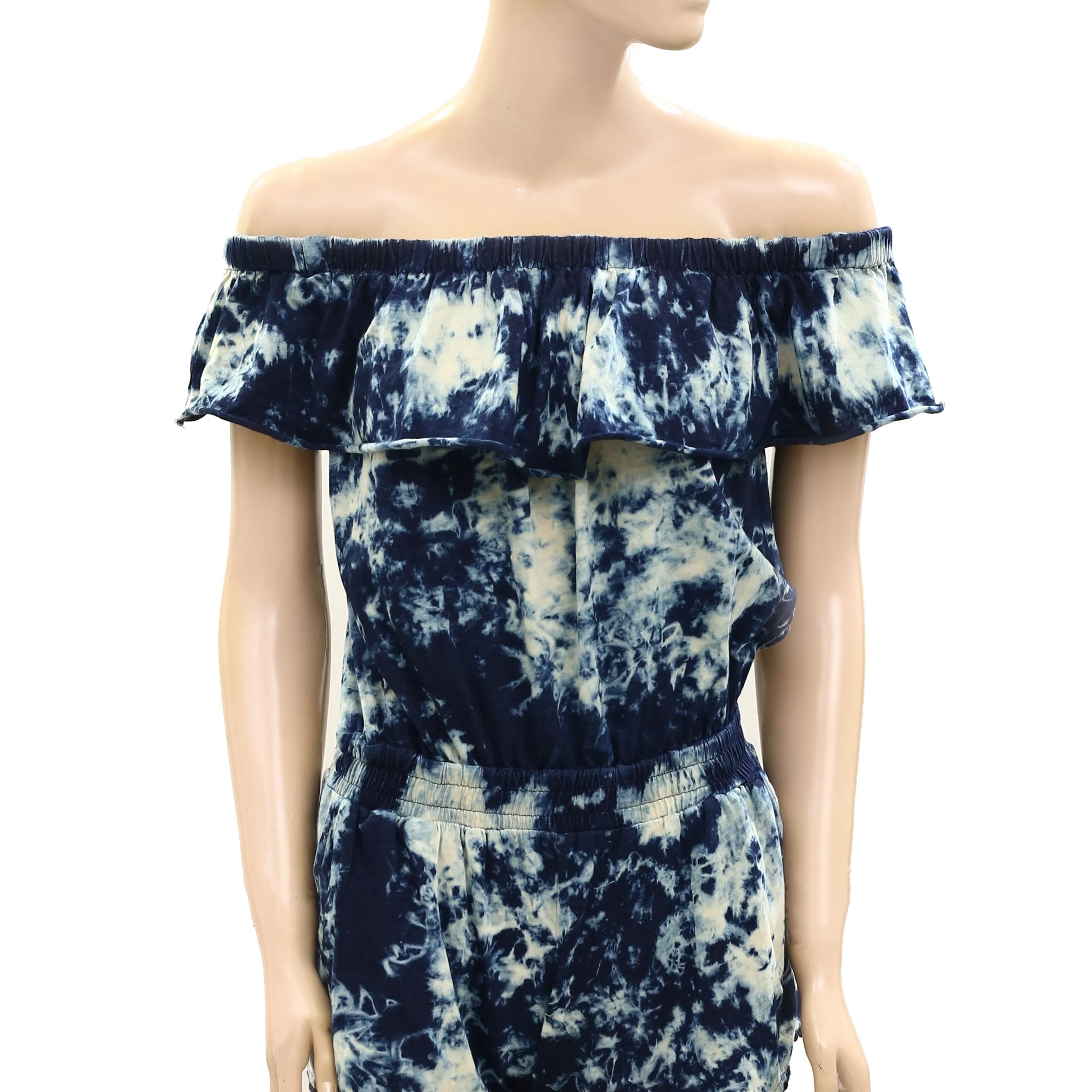 Sloane Rouge Tie Dye Romper Dress