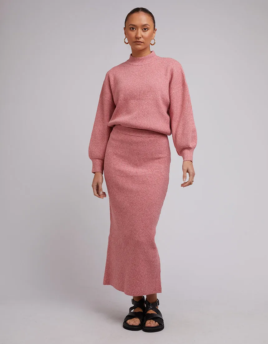 Sofia Maxi Skirt Terracotta