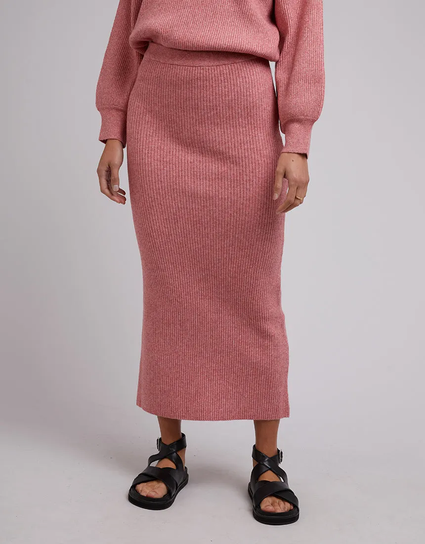 Sofia Maxi Skirt Terracotta