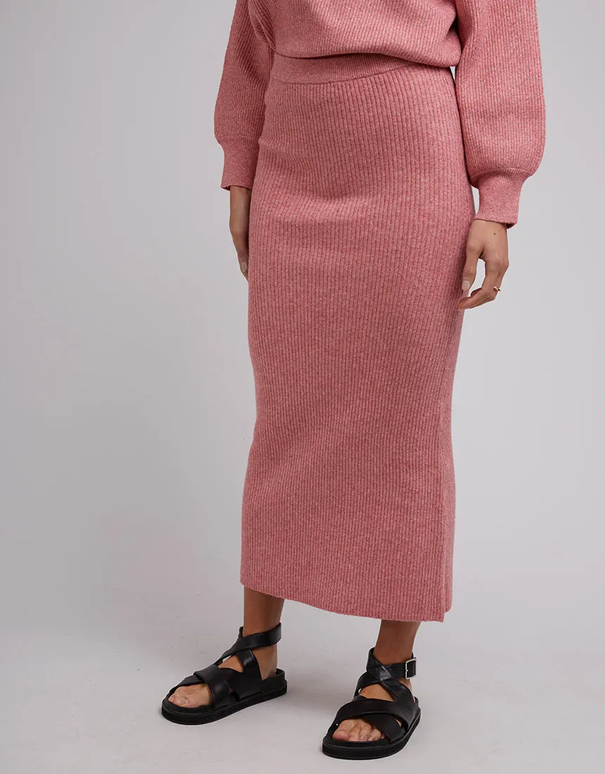Sofia Maxi Skirt Terracotta